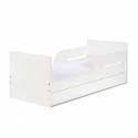 KLUPŚ Łóżko TIMO 160X70 Białe z szufladą