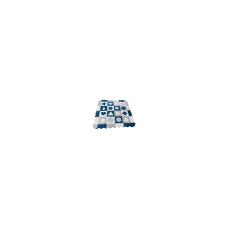 MILLY MALLY Mata piankowa puzzle Jolly 4x4 Shapes - blue