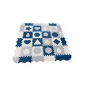 MILLY MALLY Mata piankowa puzzle Jolly 4x4 Shapes - blue