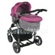 Wózek całoroczny ARTI Concept B800 2w1 Pink/Gray