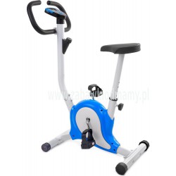 Rower treningowy mechaniczny - niebieski
