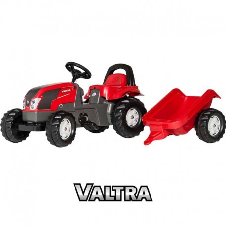 Rolly Toys rollyKid Traktor na pedały Valtra z przyczepką 2-5 Lat