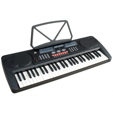 Keyboard Organy 54 Klawisze Zasilacz Mikrofon MK-632