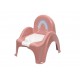 TEGA PO-078-123 Nocnik krzesełko z pozytywką METEO różowy